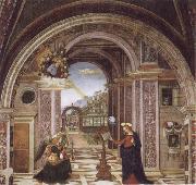 Bernardino Pinturicchio Annuciation oil painting artist